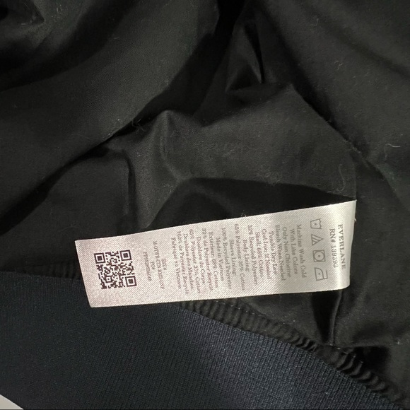 EVERLANE The Bomber Jacket/ Uniform In Navy Size Medium - Picture 10 of 13